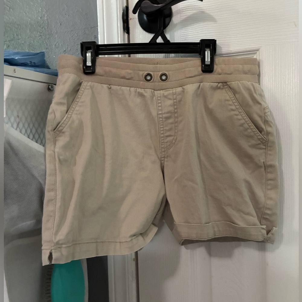 Beige Shorts